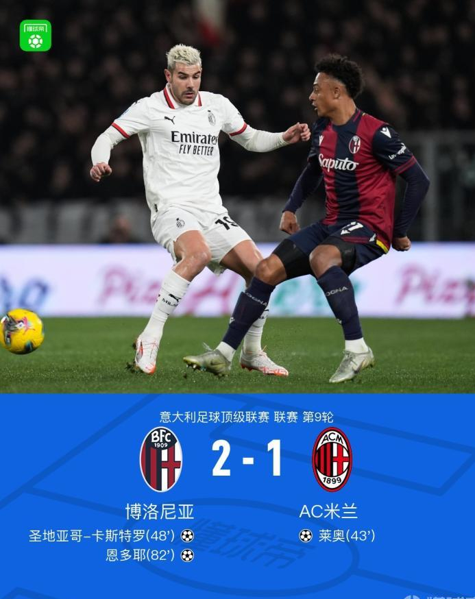 博洛尼亚险胜反弹，志在进军欧冠