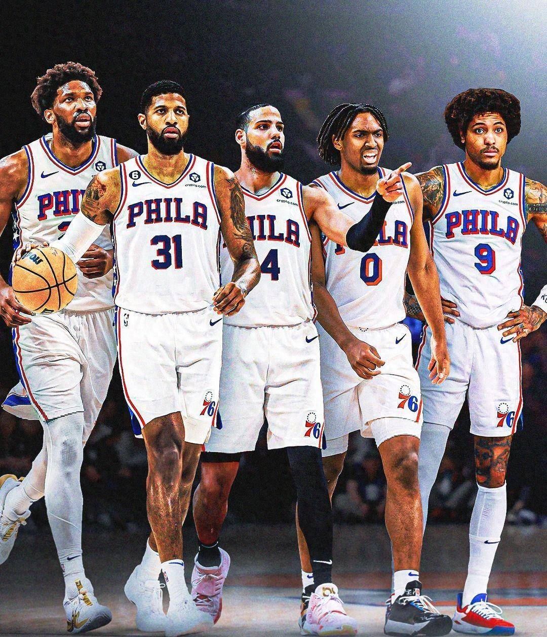 76人三巨头联手，球队未来可期得分突破，欧文冲击季后赛！